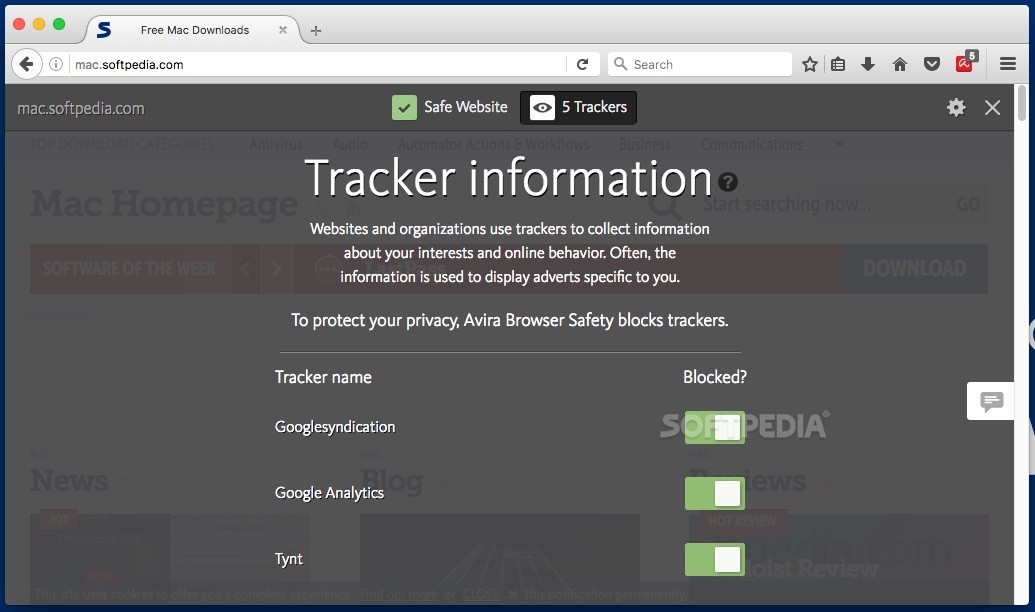 avira browser safety