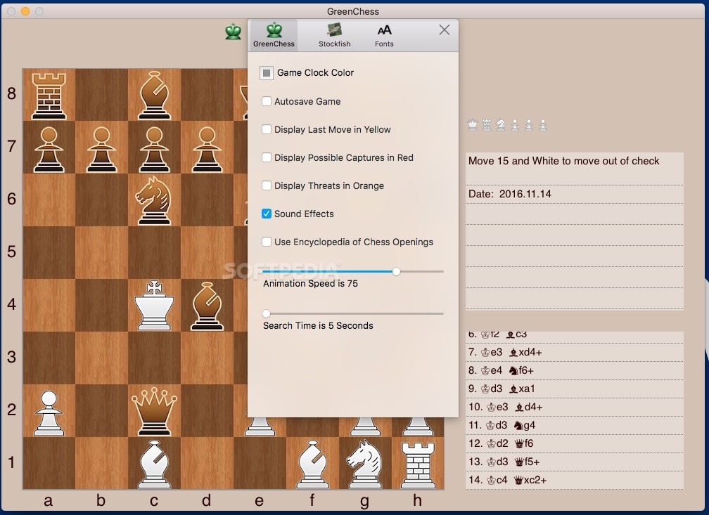 Chess Game for Mac - GreenChess App Free Download