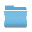 Luminous Blue Folder Icons icon