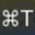 Command-T icon