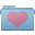 Mac OS X Folder - Heart