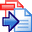 Solid PDF to Word icon