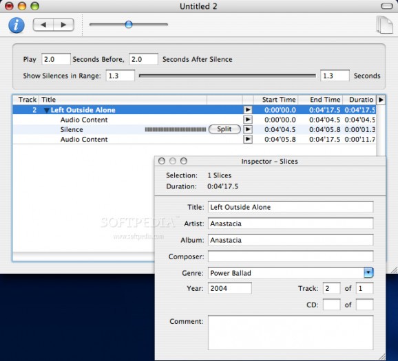 AudioSlicer screenshot