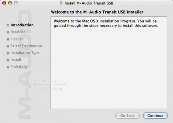 M-Audio Transit USB screenshot