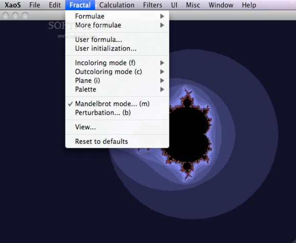 GNU XaoS screenshot
