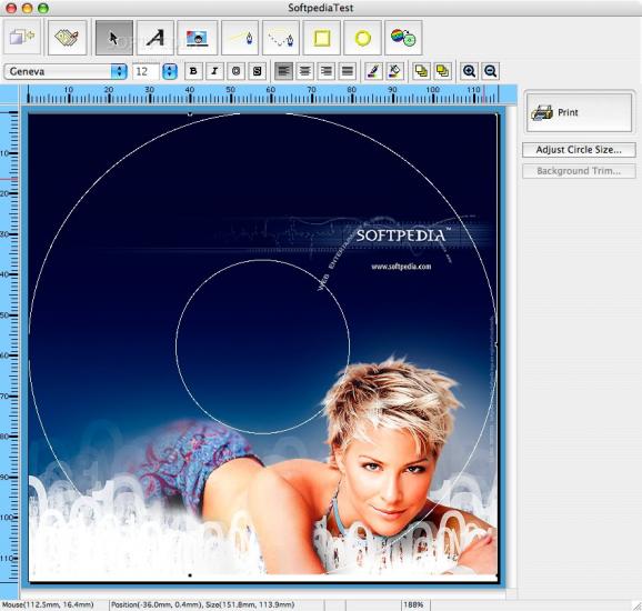 CD-LabelPrint screenshot
