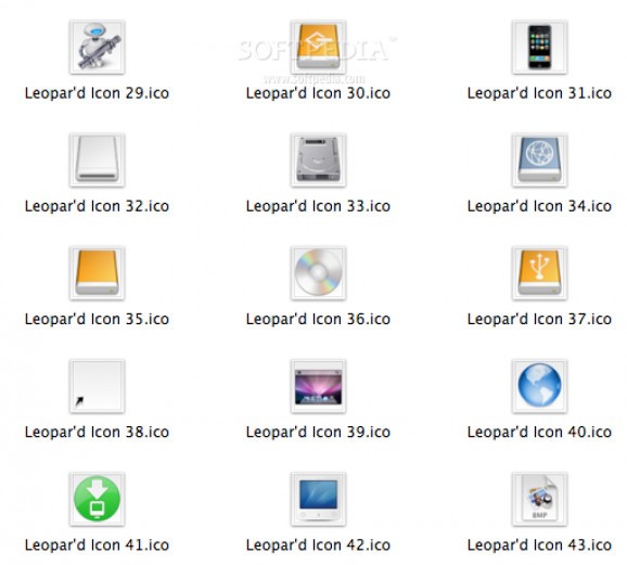 Leopar'd IconPackager screenshot
