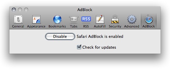 Safari AdBlock screenshot