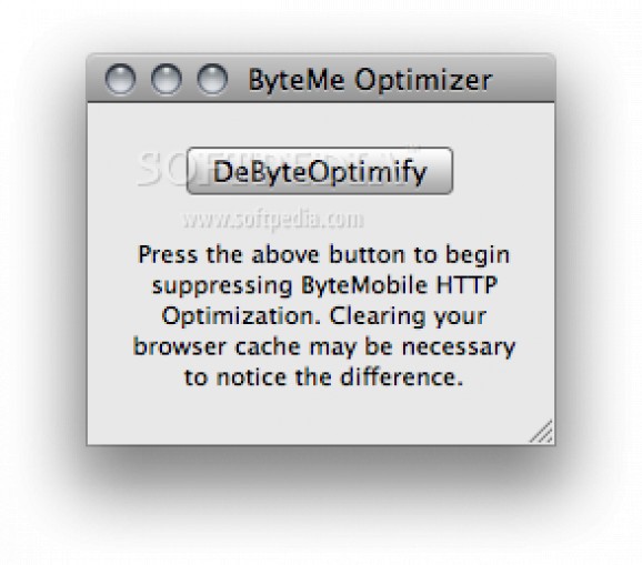 ByteMe Optimizer screenshot