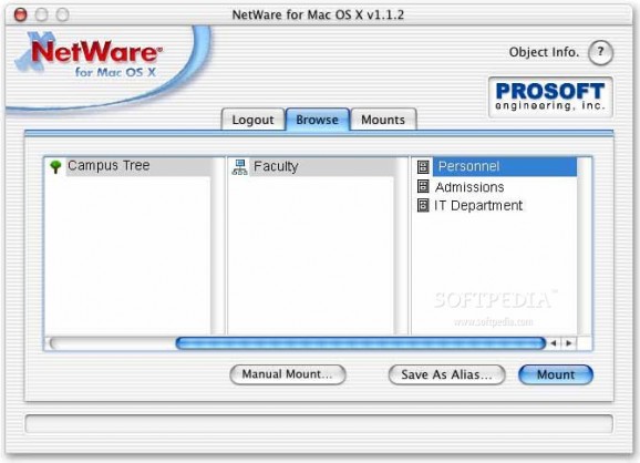 NetWare Client screenshot