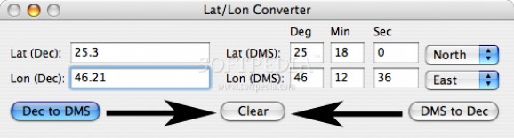 LatLon Converter screenshot