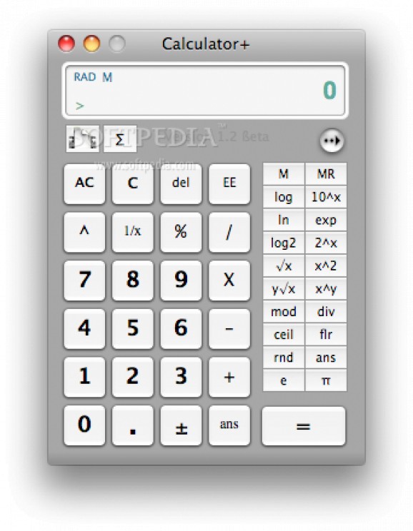 Calculator+ screenshot