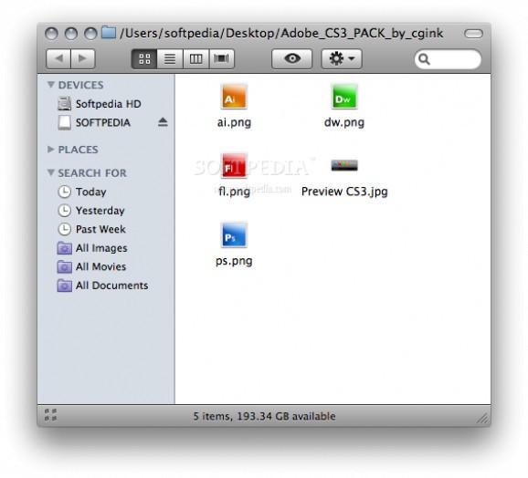 Adobe CS3 Pack screenshot