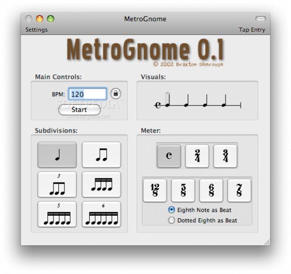 MetroGnome screenshot
