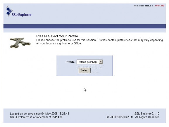 SSL-Explorer screenshot