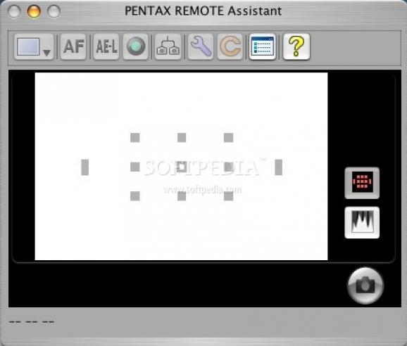 PENTAX REMOTE Assistant screenshot