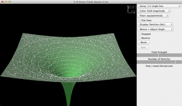 2-D Vector Fields screenshot