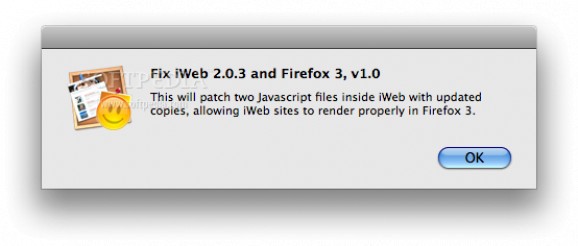 Fix iWeb and Firefox 3 screenshot