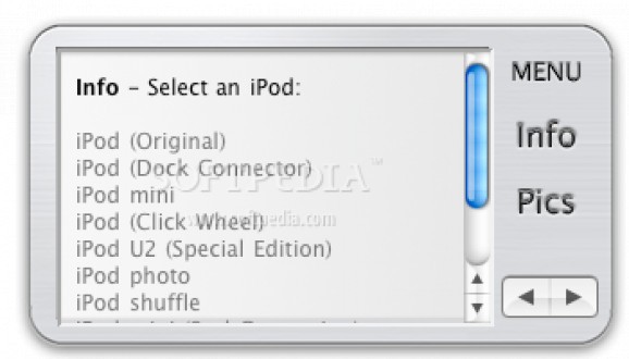 iPod Finder screenshot