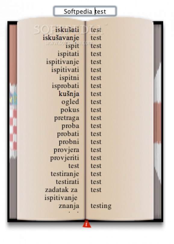 Mini Dictionary screenshot