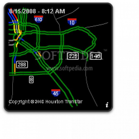 Houston Traffic Map screenshot