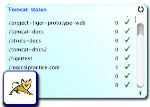 Tomcat Monitor screenshot