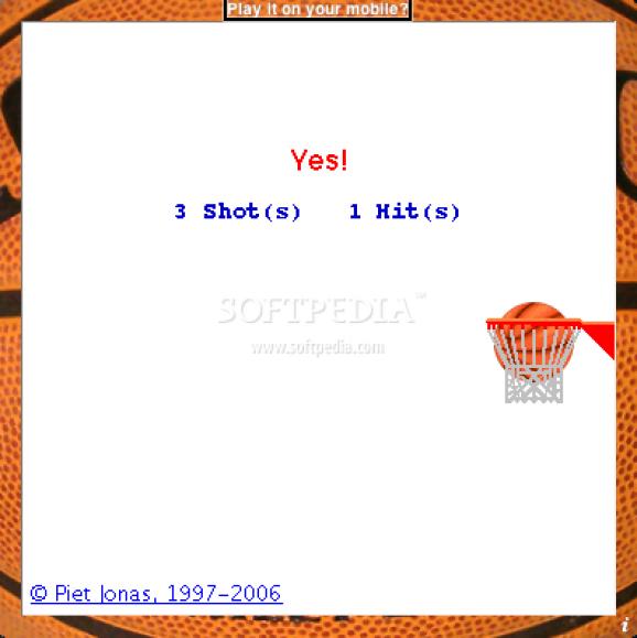 BasketBall Game Widget screenshot