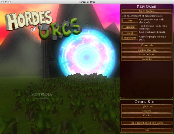 Hordes of Orcs screenshot