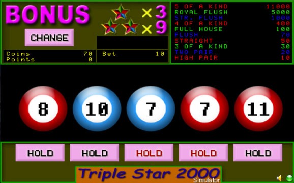 90s Video Poker screenshot