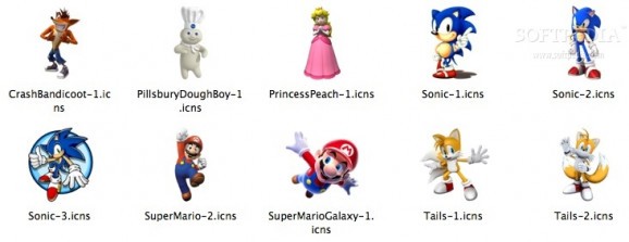A Few Game Character Icons screenshot
