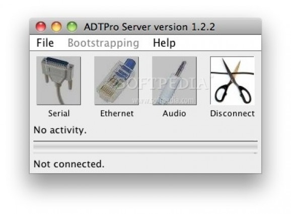 Apple Disk Transfer ProDOS (ADTPro) screenshot