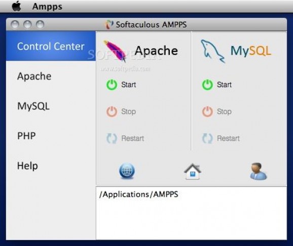 AMPPS screenshot