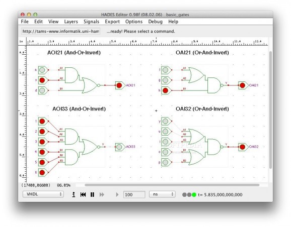AOI and OAI complex gates screenshot