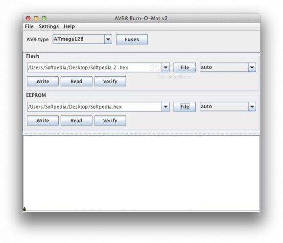 AVR8 Burn-O-Mat screenshot