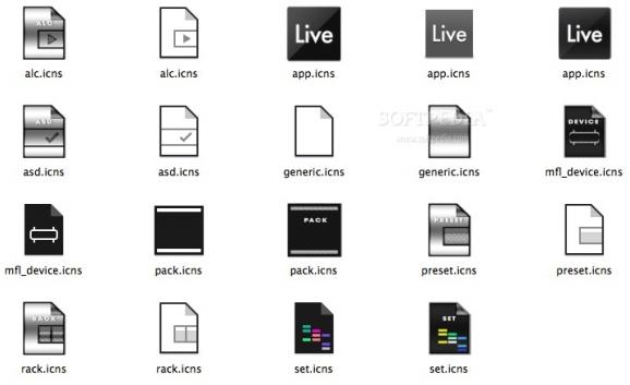 Ableton Live Icons screenshot