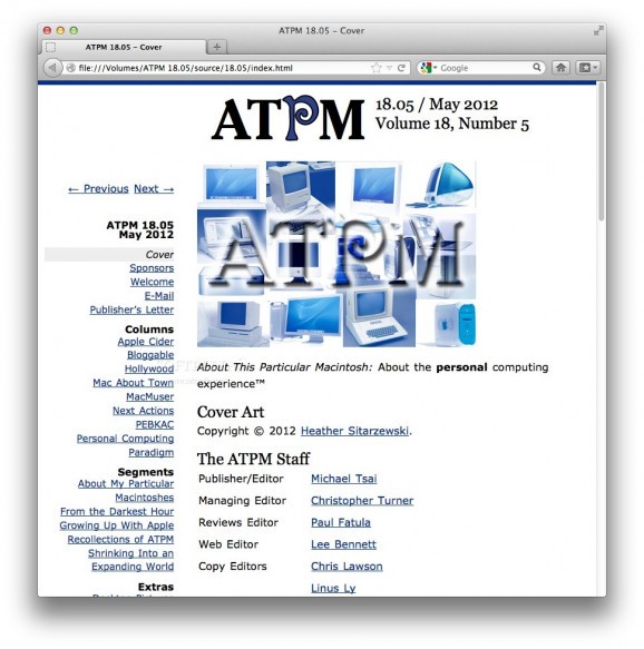 About This Particular Macintosh screenshot