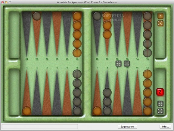 Absolute Backgammon screenshot
