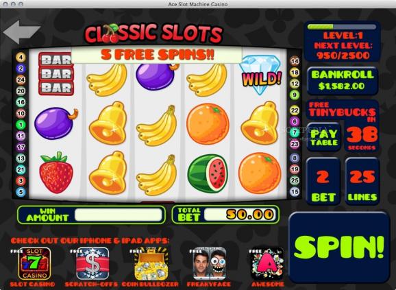 Ace Slot Machine Casino screenshot