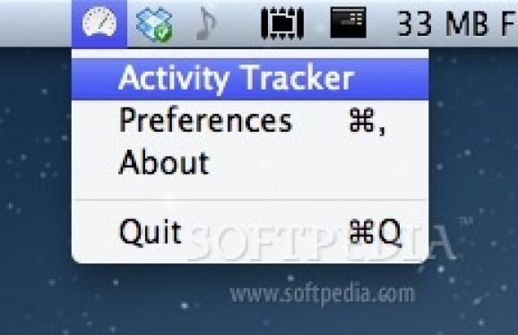 Activity Tracker screenshot