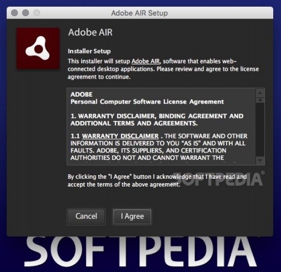 Adobe AIR screenshot