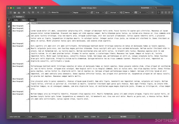 Adobe InCopy screenshot