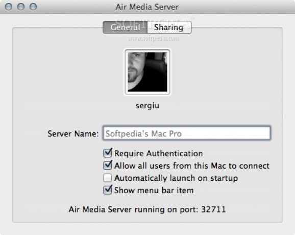 Air Media Server screenshot
