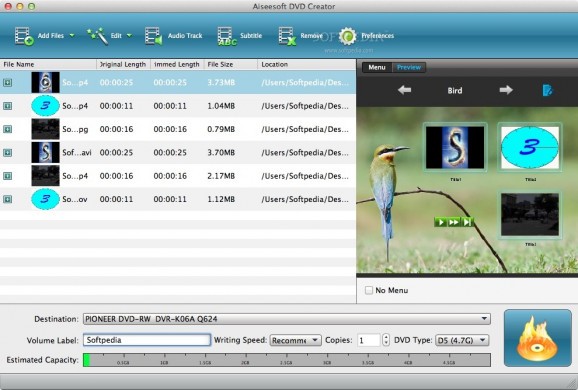 Aiseesoft DVD Creator screenshot