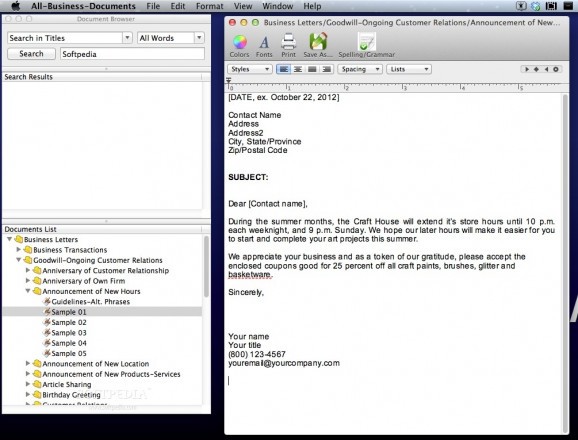 All-Business-Documents screenshot