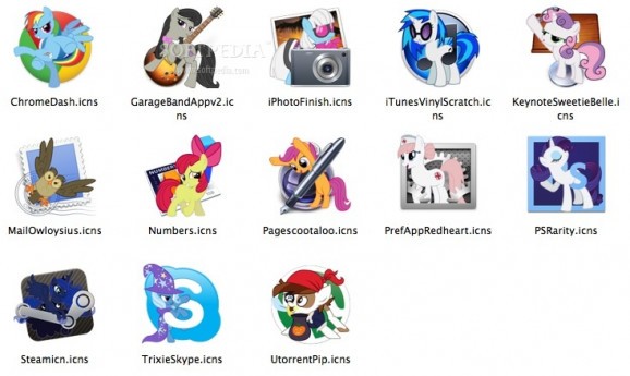 Alpha's Pony Icon Pack screenshot