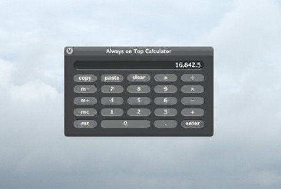 Always on Top Calculator screenshot