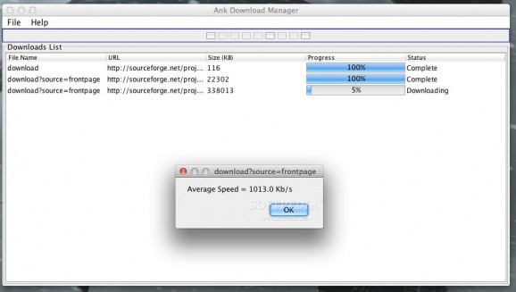 Ank Download Manager screenshot