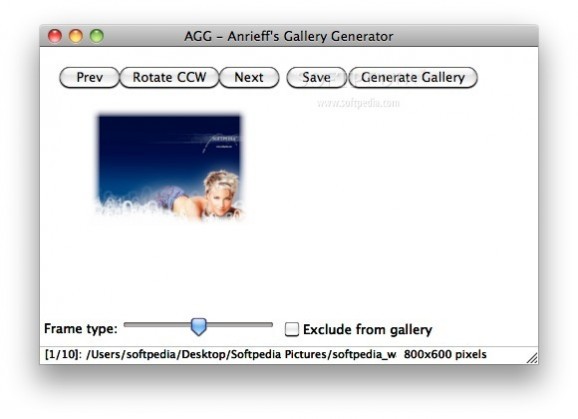 Anrieff's Gallery Generator screenshot