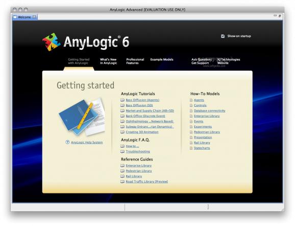AnyLogic screenshot
