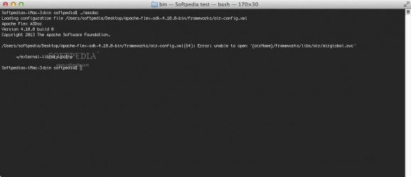 Apache Flex SDK screenshot